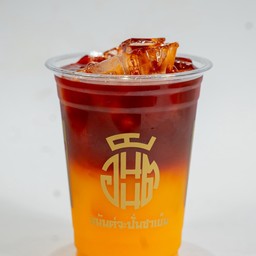 ชาดำ น้ำส้มสด