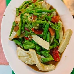 ตำถั่ว หมูยอ