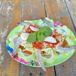 กุ้งแช่น้ำปลา