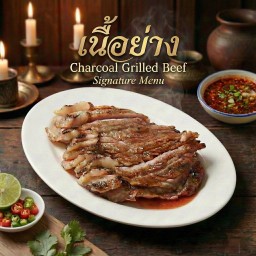 เสือร้องไห้, เนื้อย่าง