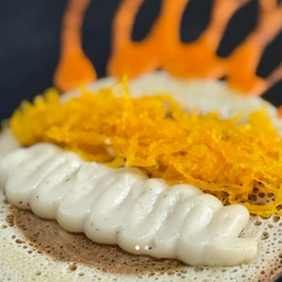 C4 ครีมคัสตาร์ด+ฝอยทอง