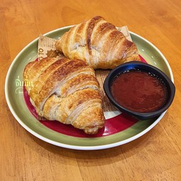 ครัวซองต์เนยสด ดิปซอสผลไม้โฮมเมด