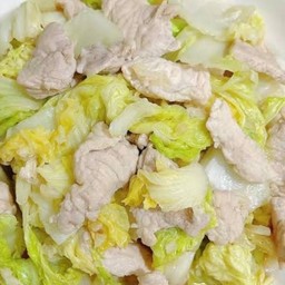 ผัดผักกาดขาว