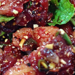 ก้อยเนื้อ( ขม)