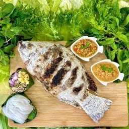 ปลาเผากระเด้งไฟสาขา2 ปลาเผากระเด้าไฟสาขา2