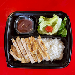 ข้าวหน้าเสต็กไก่