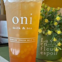 Oni milk tea สาขา ตลาดตรีสุข ถูก-ดี