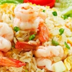 KH03.06 ข้าวผัดกุ้งขาว 50 กรัม ใส่ไข่ 2 ฟองแล้ว