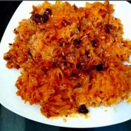 ยำเห็ดหนูขาวน้ำมันงา