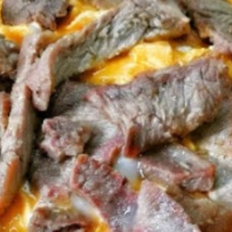 KH03.53 ข้าวไข่ข้น 2ฟอง ใส่เนื้อวัว 50 กรัม