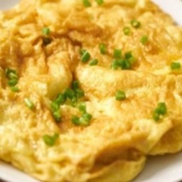 Ki03.13 เจียวไข่ 3 ฟอง ไก่สับ 150 กรัม