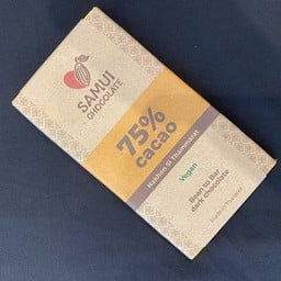 Samui Dark Chocolatebar 75% Nakhon Sri Thammarat