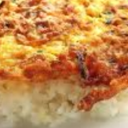 KH03.68 ข้าวไข่เจียว 2 ฟอง ไก่สับ 50 กรัม