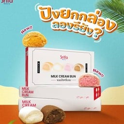ปังครีมนม 4 ชิ้น 4 รสชาติ