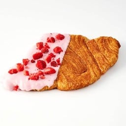 แฟลตครัวซองต์สตรอเบอรี่