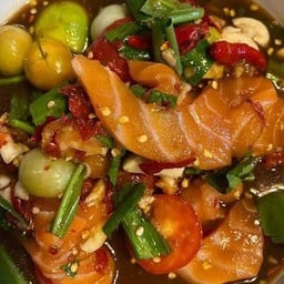 ตำเหลาแซลมอน