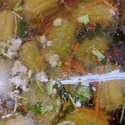 ต้มจืดมะระยัดไส้