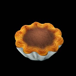 ทาร์ตดอกไม้ช็อกโกแลต