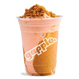 Gapple Crumble Smoothie (Vanilla Strawberry Biscoff)