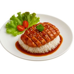ข้าวหน้าหมูเทอริยากิ Teriyaki Pork Rice