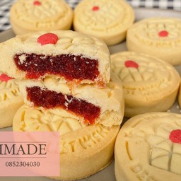 คุกกี้เนยสดไส้สตรอเบอรี่