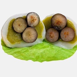 (1ลูก) ไดฟูกุบลูเบอร์รี่ปั้นรวม (ใช้บลูเบอร์รี่ทั้งหมด3-4ลูก)