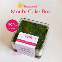 Banoffee Matcha Mochi Cake Box