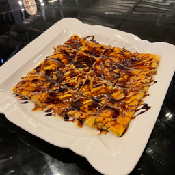 โรตีบางกรอบ ราดช็อกโกแลต