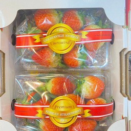 สตอเบอรี่เหรียญทองเกาหลีแท้ 2 แพ็คต่อ 1 กล่อง