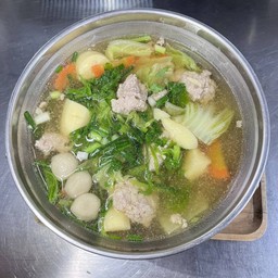 ต้มจืดเต้าหู้หมูสับ หม้อไฟ