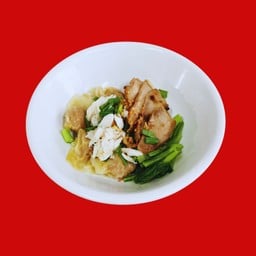 เกี๊ยวหมูย่าง + ปู