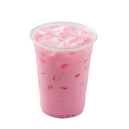L นมชมพู (เย็น)