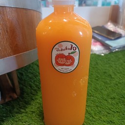 น้ำส้มคั้นสดแท้100% 1000ml