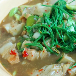 /KD65 แกงเปรอะใบย่านางหน่อไม้ต้ม 100 กรัม