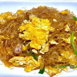 วุ้นเส้นผัดไข่ไก่