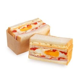 แซนวิซแฮมชีสไส้บึ้ม 1 คู่