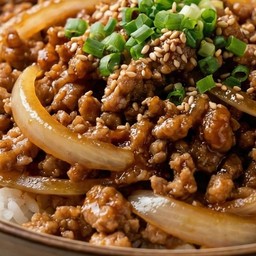 ข้าวหมูสับซอสเทอริยากิ