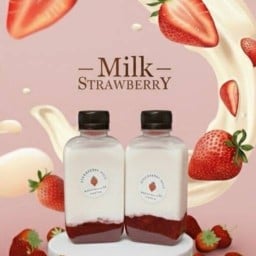 🍓Strawberry milk🍓 ร้านนิดา