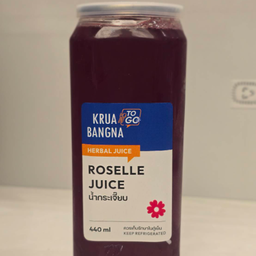 L น้ำกระเจี๊ยบ(ขวด 440ml)