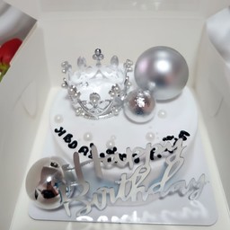 มงกุฎพรีเมี่ยมสีเงิน