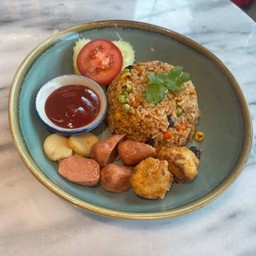 Vegan American Fried Rice