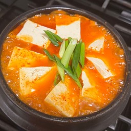 ซุปกิมจิ + ข้าว