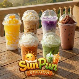 SunPun Station - ร้านน้ำ&ชานมไข่มุก