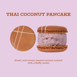 Thai Coconut Pancake Fatcaron