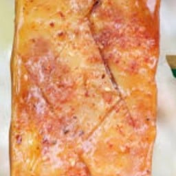 สเต็กหมูเสียบไม้ทอด