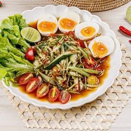 ตำแตงไข่ต้ม