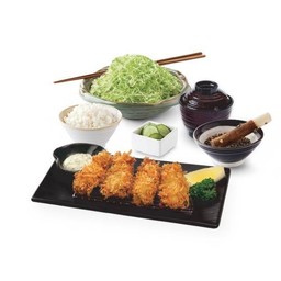 ชุดหอยนางรมทอด