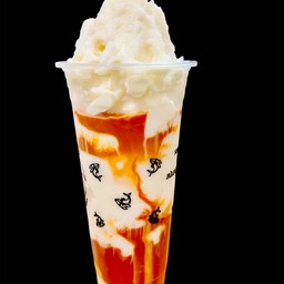 มะพร้าวสมสดชาไทยปั่น