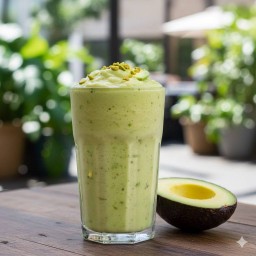 Avocado smoothie yogurt