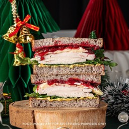 Cranberry Brie & Chicken Sandwich